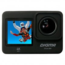 Экшн-камера Digma DiCam 880 Black