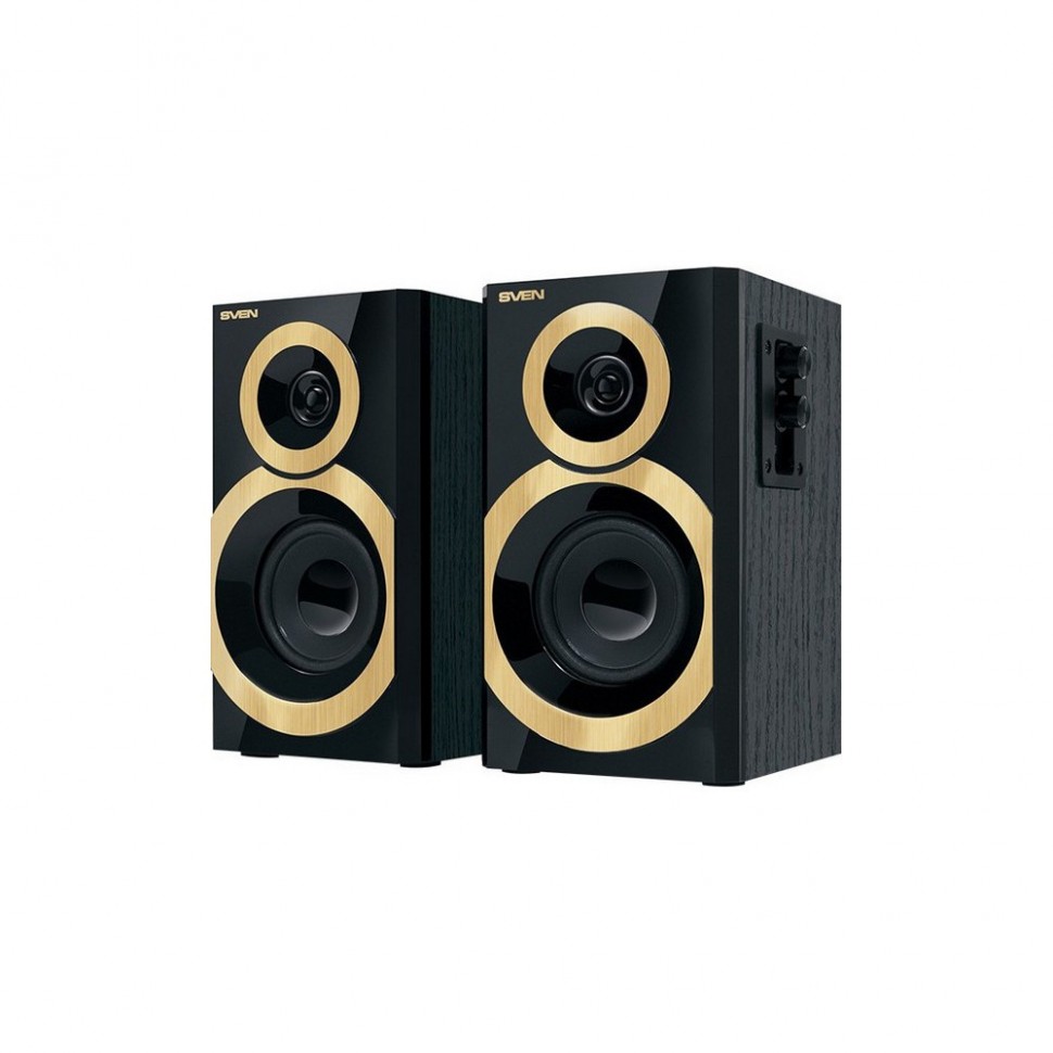 Колонки Sven SPS-619, чёрный/золотой (SV-0120619GD) Колонки Sven SPS-619, чёрный/золотой (SV-0120619GD)