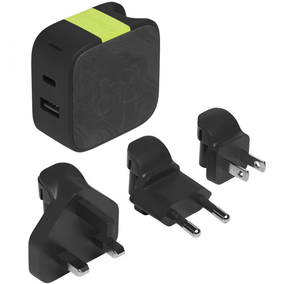 Зарядное устройство InfinityLab InstantCharger, чёрный (ILINC65WBLK) Зарядное устройство InfinityLab InstantCharger, чёрный (ILINC65WBLK)