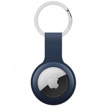 Брелок-подвеска uBear Touch Ring Case для AirTag, тёмно-синий