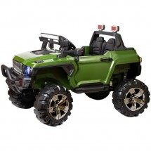 Детский электромобиль Toyland Jeep Big QLS 618 зелёный