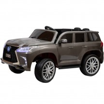 Детский электромобиль Toyland Lexus LX 570 YHO 9171 серебро краска