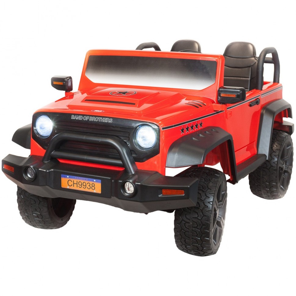 Детский электромобиль Toyland Jeep 2.0 CH 9938 красный Детский электромобиль Toyland Jeep 2.0 CH 9938 красный