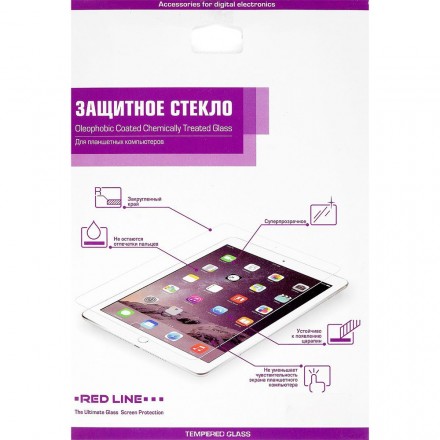 Защитное стекло Red Line Tempered Glass для iPad mini 4/iPad mini (2019)