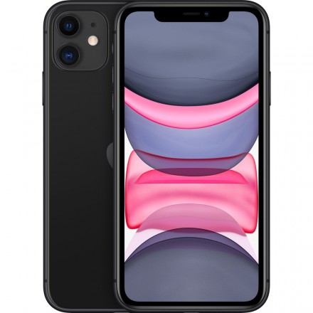 Смартфон Apple iPhone 11 64 ГБ чёрный