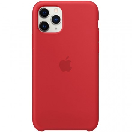 Чехол для смартфона Apple iPhone 11 Pro Silicone Case, красный