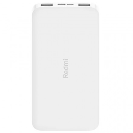 Внешний аккумулятор Xiaomi Redmi Power Bank 10000 мАч, белый