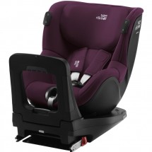 Детское автокресло Britax Roemer Dualfix Isense Burgundy Red + база Flex Base Isense