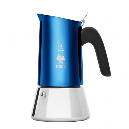 Гейзерная кофеварка Bialetti New Venus Blue, 4 чашки