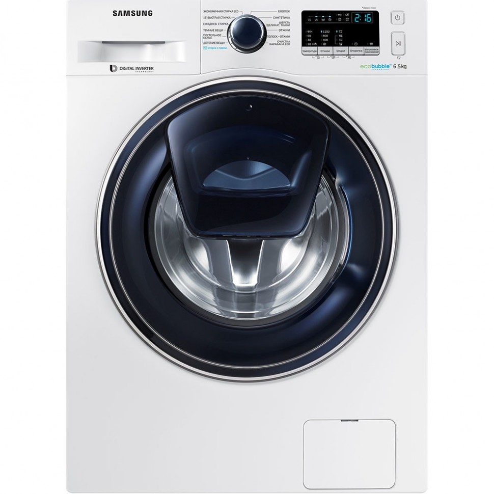 Стиральная машина Samsung WW65K42E09W AddWash Стиральная машина Samsung WW65K42E09W AddWash