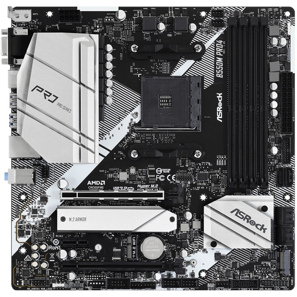 Материнская плата ASRock MATX B550M Материнская плата ASRock MATX B550M