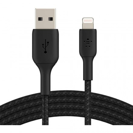 Кабель Belkin USB-Lightning 2 м, чёрный