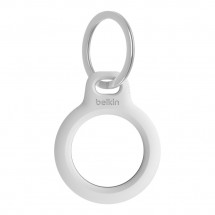 Брелок-подвеска с кольцом Belkin для AirTag, белый