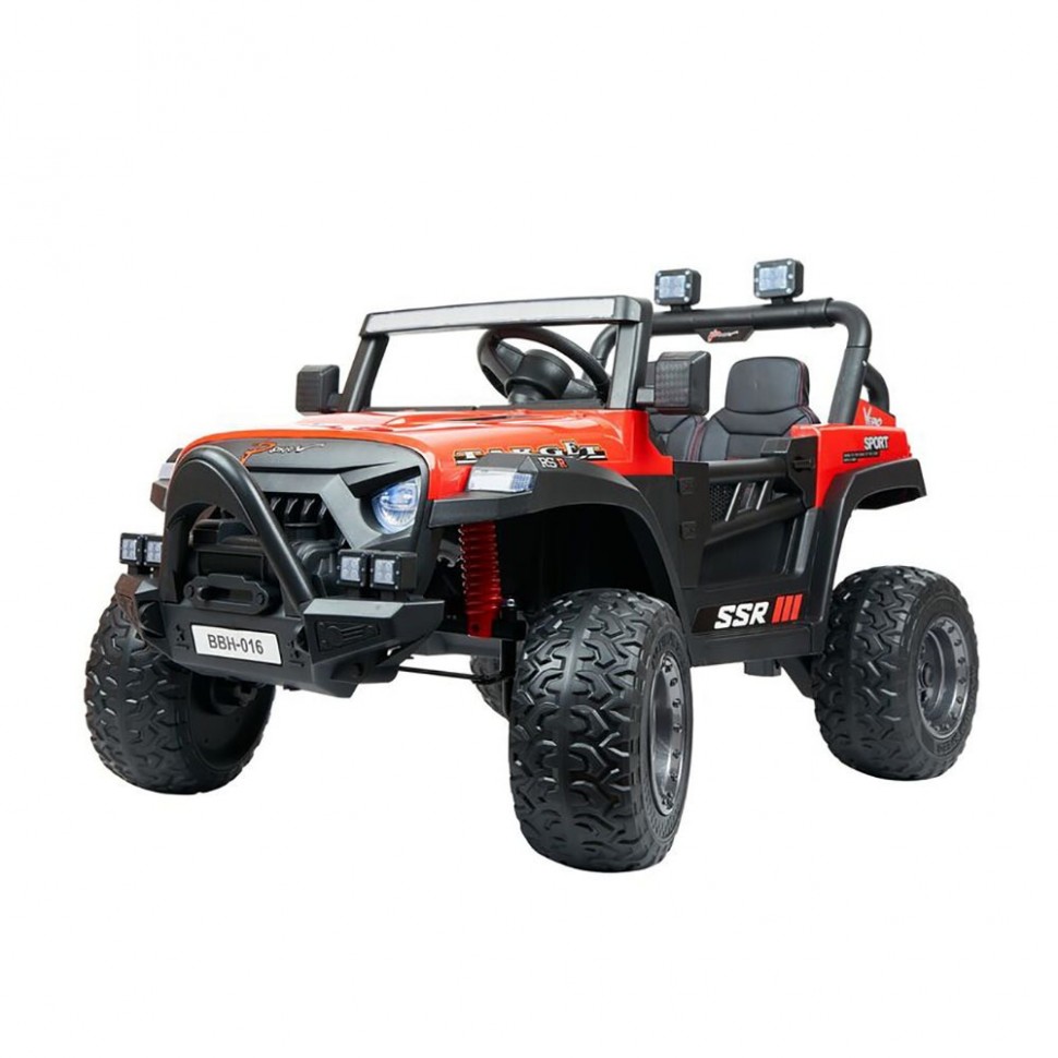 Детский электромобиль Toyland Багги 12V7A 2х550 BBH 016 красный Детский электромобиль Toyland Багги 12V7A 2х550 BBH 016 красный