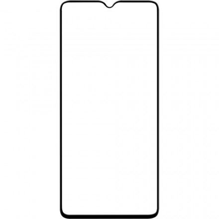 Защитное стекло Red Line для Oppo A15 Full Screen Tempered Glass, чёрная рамка