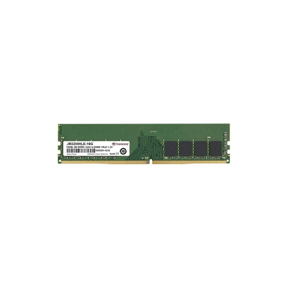 Оперативная память Transcend 16GB DDR4 CL22 (JM3200HLE-16G) Оперативная память Transcend 16GB DDR4 CL22 (JM3200HLE-16G)