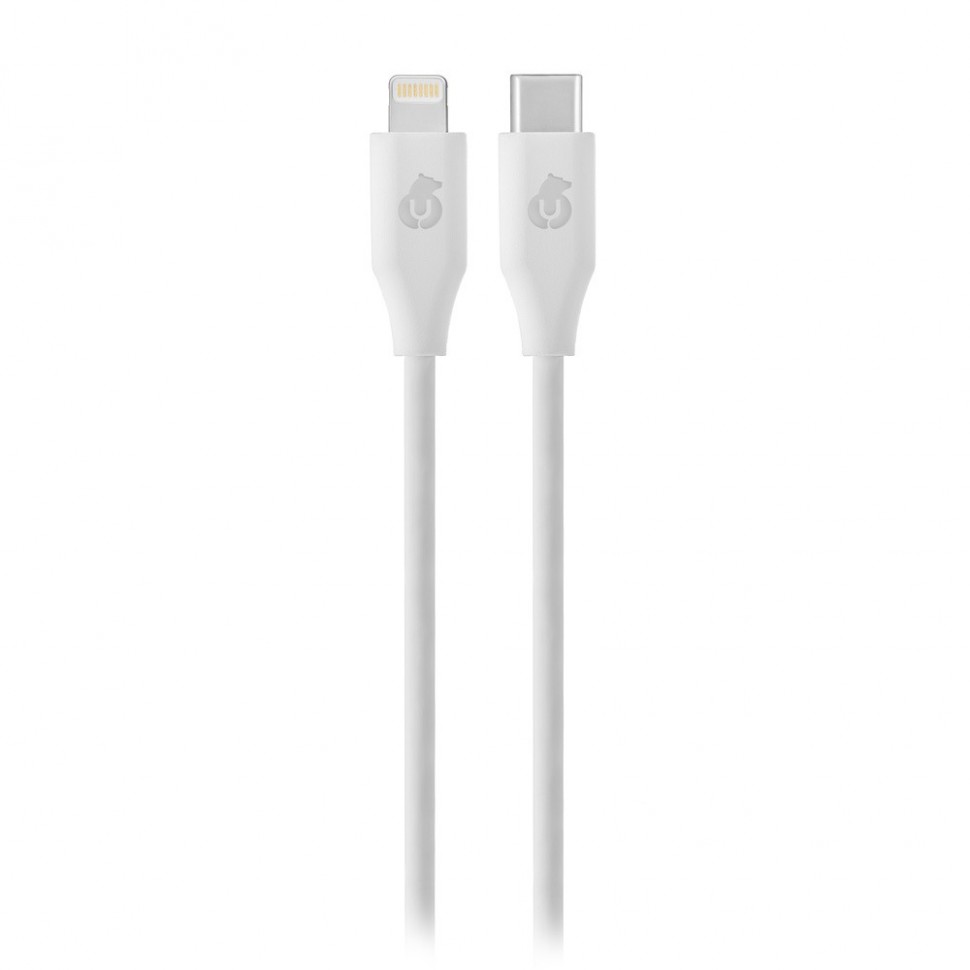 Кабель uBear Life (USB-C-Lightning), белый Кабель uBear Life (USB-C-Lightning), белый
