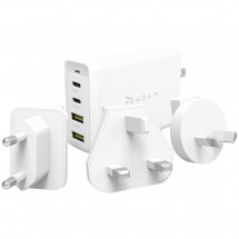 Зарядное устройство Adam Elements OMNIA PRO (USB-A, USB Type-C), белый