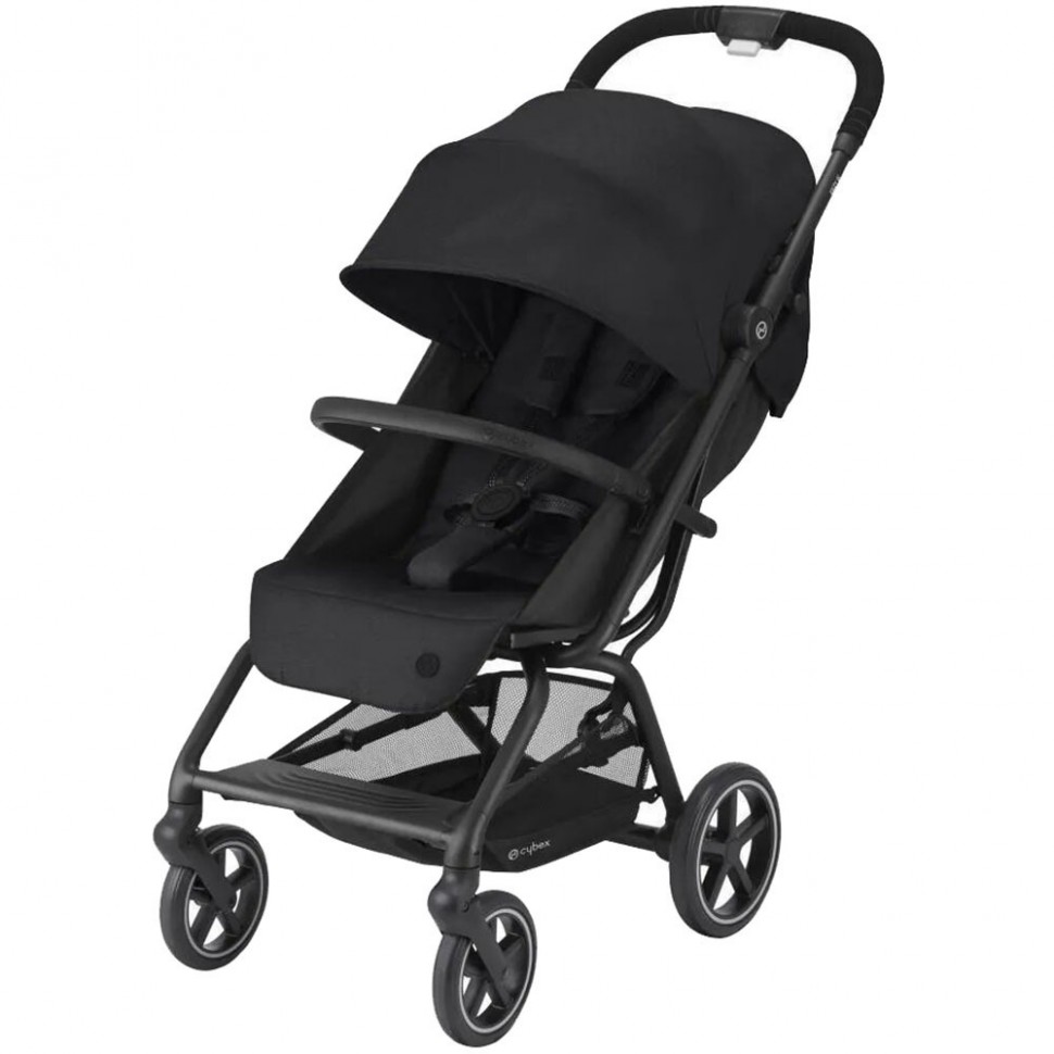 Детская коляска Cybex Eezy S+ 2 BLK Deep Black с бампером