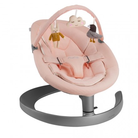 Детский шезлонг Nuna Leaf Grow Toy Peach