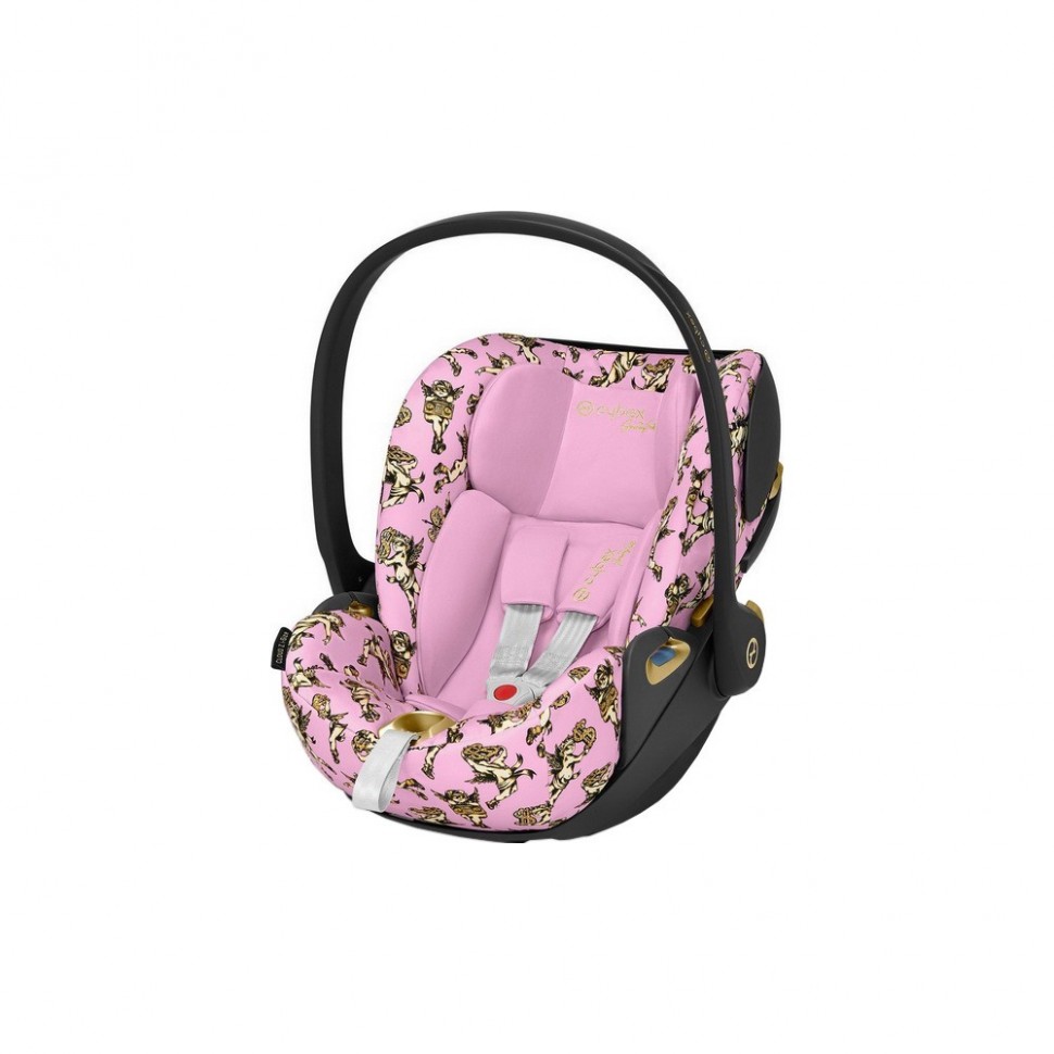 Детское автокресло Cybex Cloud Z i-Size FE JS Cherubs Pink Детское автокресло Cybex Cloud Z i-Size FE JS Cherubs Pink