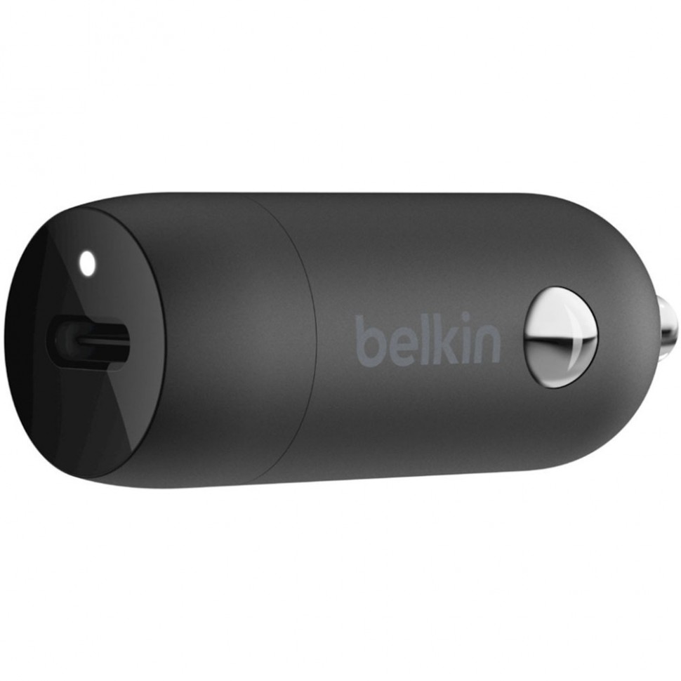Автомобильное зарядное устройство Belkin CCA003btBK 20 Вт (USB Type-C) Автомобильное зарядное устройство Belkin CCA003btBK 20 Вт (USB Type-C)