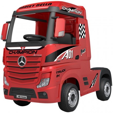 Детский электромобиль Toyland Mercedes-Benz Truck HL358 белый