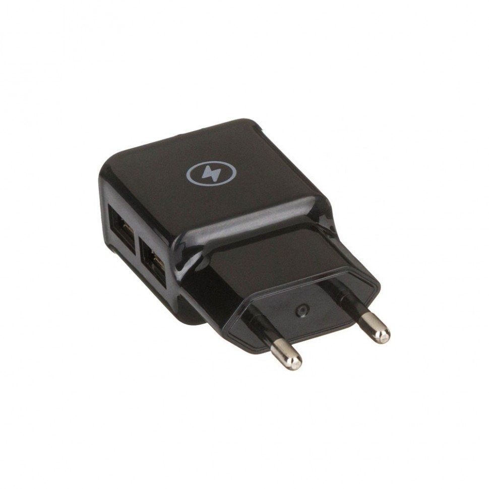 Зарядное устройство Red Line NT-2A (2 USB /2.1 A), черный