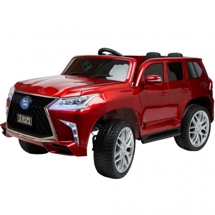 Детский электромобиль Toyland Lexus LX 570 YHO 9171 красный краска