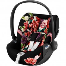 Детское автокресло Cybex Cloud Z i-Size FE Spring Blossom dark
