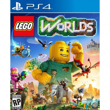 LEGO Worlds PS4, русская версия