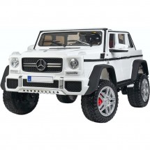 Детский электромобиль Toyland Mercedes Benz Maybach G 650 белый