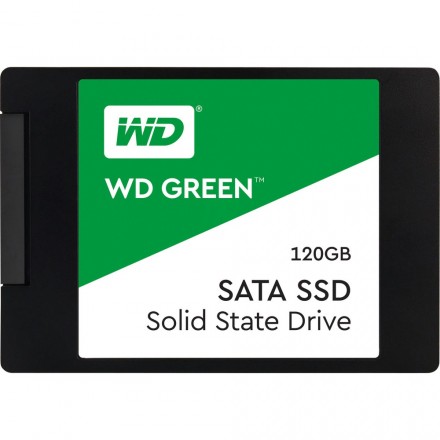 Жесткий диск Western Digital Green WDS120G2G0A black