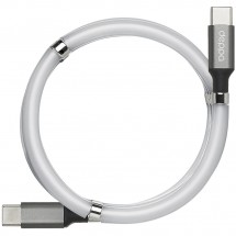 Кабель Deppa USB-C-USB-C, USB 2.0, 1.5 м, серый