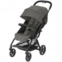 Детская коляска Cybex Eezy S+ 2 BLK Soho Grey с бампером
