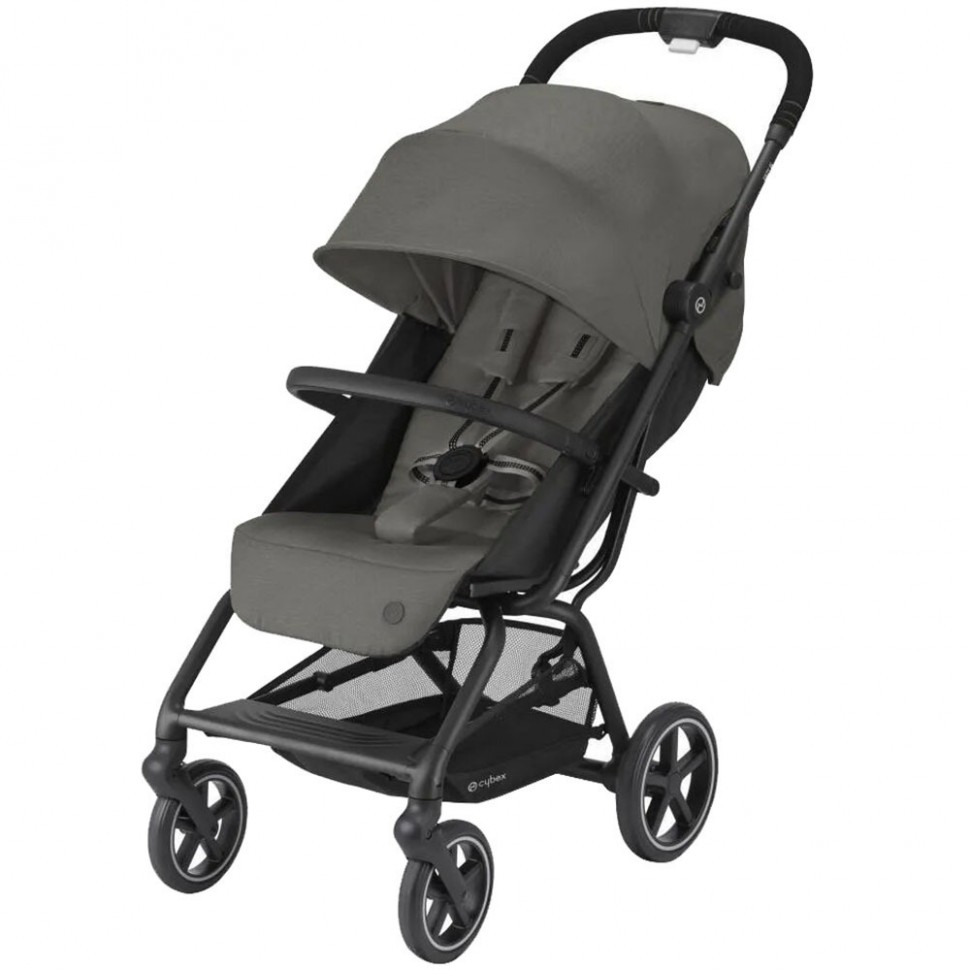 Детская коляска Cybex Eezy S+ 2 BLK Soho Grey с бампером