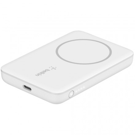 Внешний аккумулятор Belkin Magnetic Wireless 2500 мАч (BPD002btWH), белый