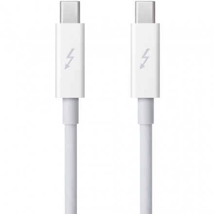 Кабель Apple Thunderbolt, 0.5 м белый