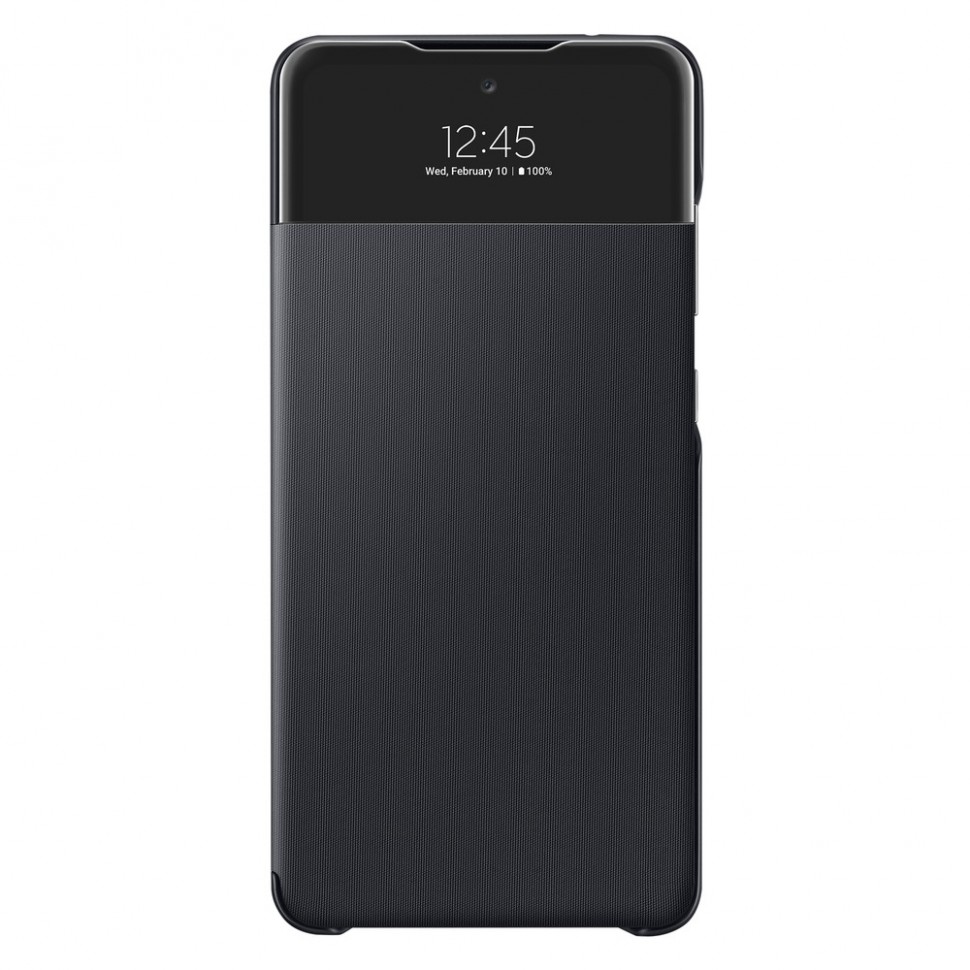 Чехол для смартфона Samsung Smart S View Wallet Cover для Galaxy A72, чёрный Чехол для смартфона Samsung Smart S View Wallet Cover для Galaxy A72, чёрный