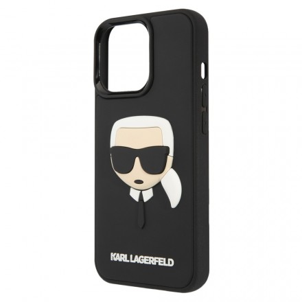 Чехол для смартфона Karl Lagerfeld для iPhone 13 Pro, чёрный