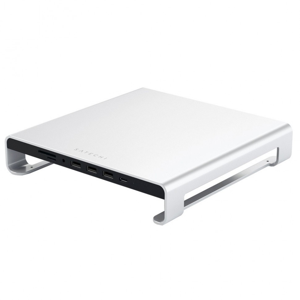 Док-станция Satechi Type-C Aluminum iMac Stand with Built-in USB-C Data Док-станция Satechi Type-C Aluminum iMac Stand with Built-in USB-C Data