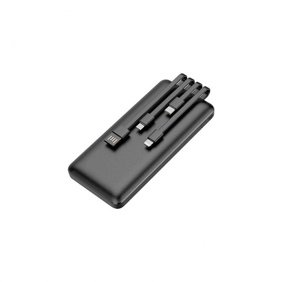 Внешний аккумулятор TFN Power Uni 10 10000 мАч, чёрный Внешний аккумулятор TFN Power Uni 10 10000 мАч, чёрный