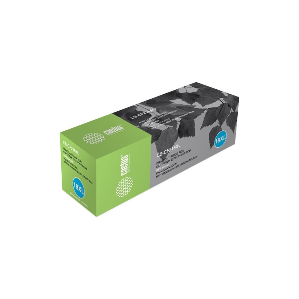 Картридж Cactus CS-CF218XL черный Картридж Cactus CS-CF218XL черный