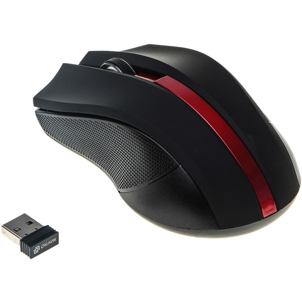 Компьютерная мышь Oklick 615MW черный/красный Компьютерная мышь Oklick 615MW черный/красный