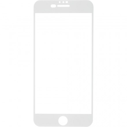 Защитное стекло Red Line Corning Full Screen для iPhone 6 Plus/7 Plus/8 Plus, белое