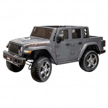 Детский электромобиль Toyland Jeep Rubicon 6768R серый