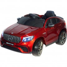 Детский электромобиль Toyland Mercedes Benz GLC 63S Coupe красный