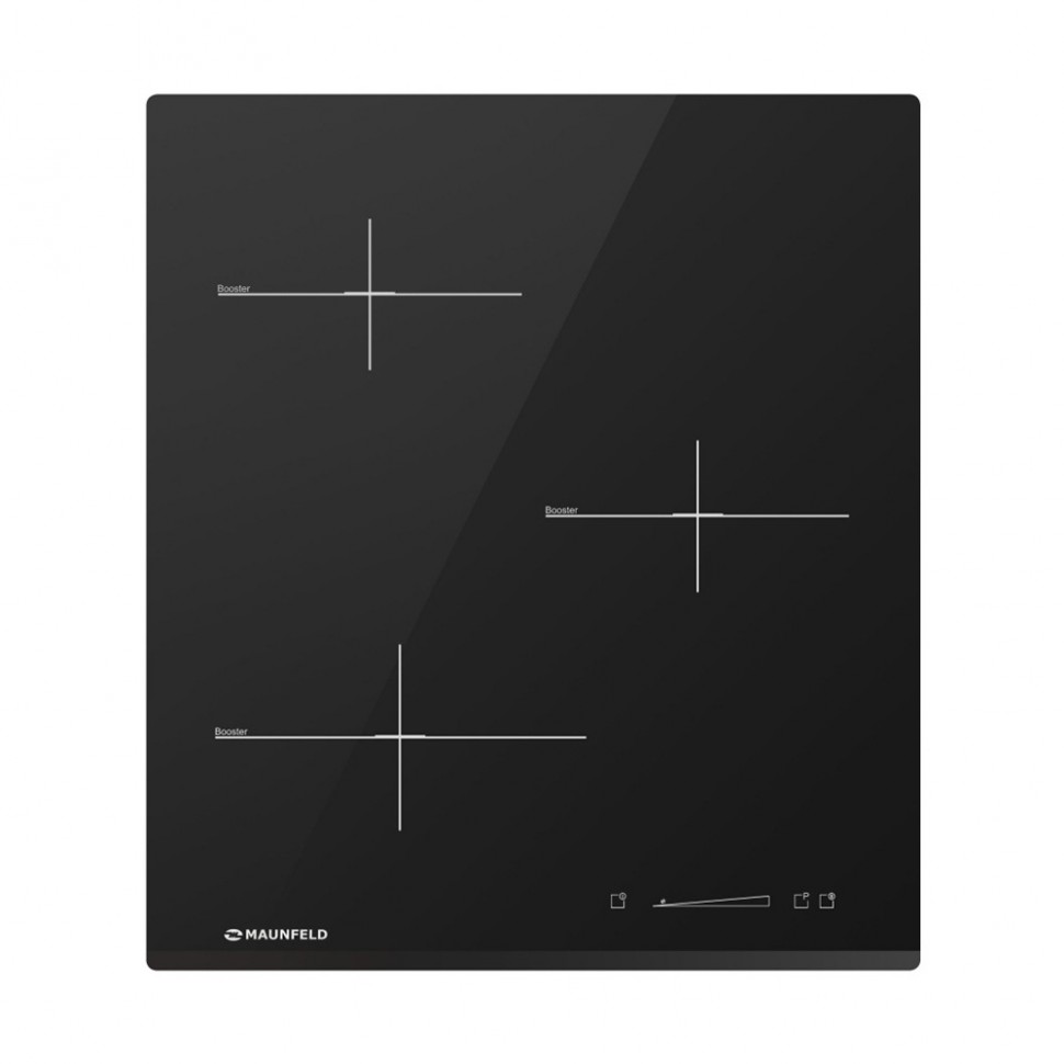 Варочная поверхность Maunfeld MVI45.3HZ.3BT-BK Варочная поверхность Maunfeld MVI45.3HZ.3BT-BK