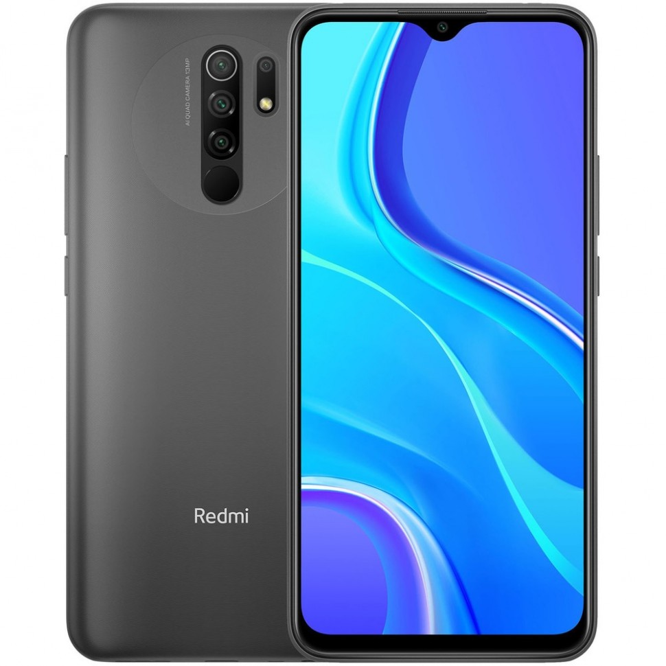 Смартфон Xiaomi Redmi 9 64 ГБ серый Смартфон Xiaomi Redmi 9 64 ГБ серый