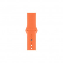 Ремешок для умных часов Apple Watch Sport Band 40 мм, оранжевый витамин (MXP42ZM/A)